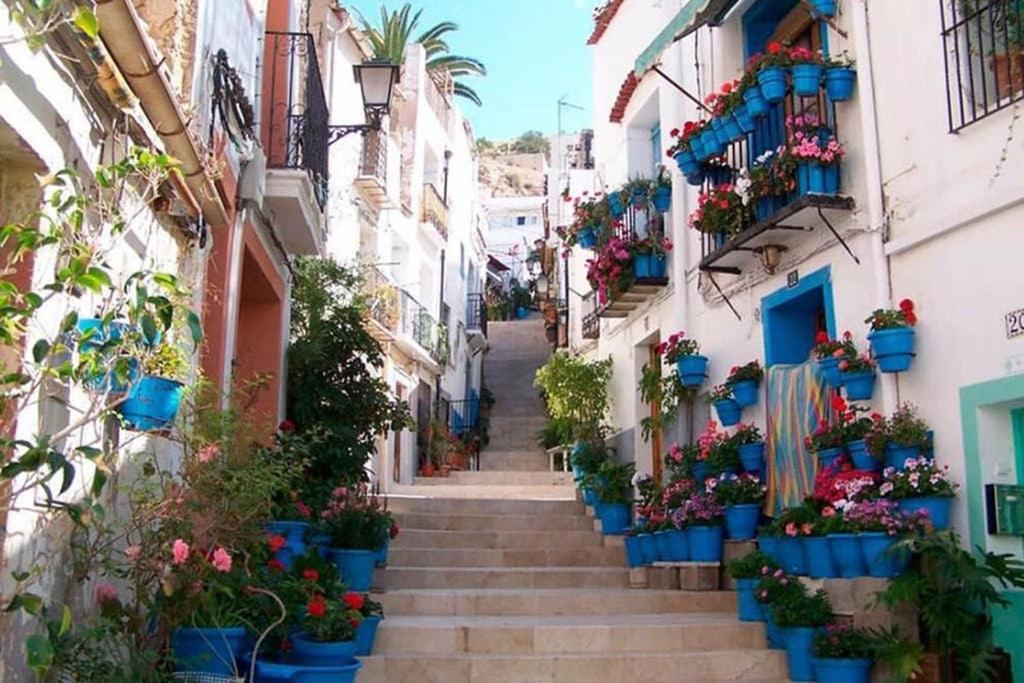 Espacioso Y Centrico Piso Con Zona Chill-Out Alicante Zewnętrze zdjęcie